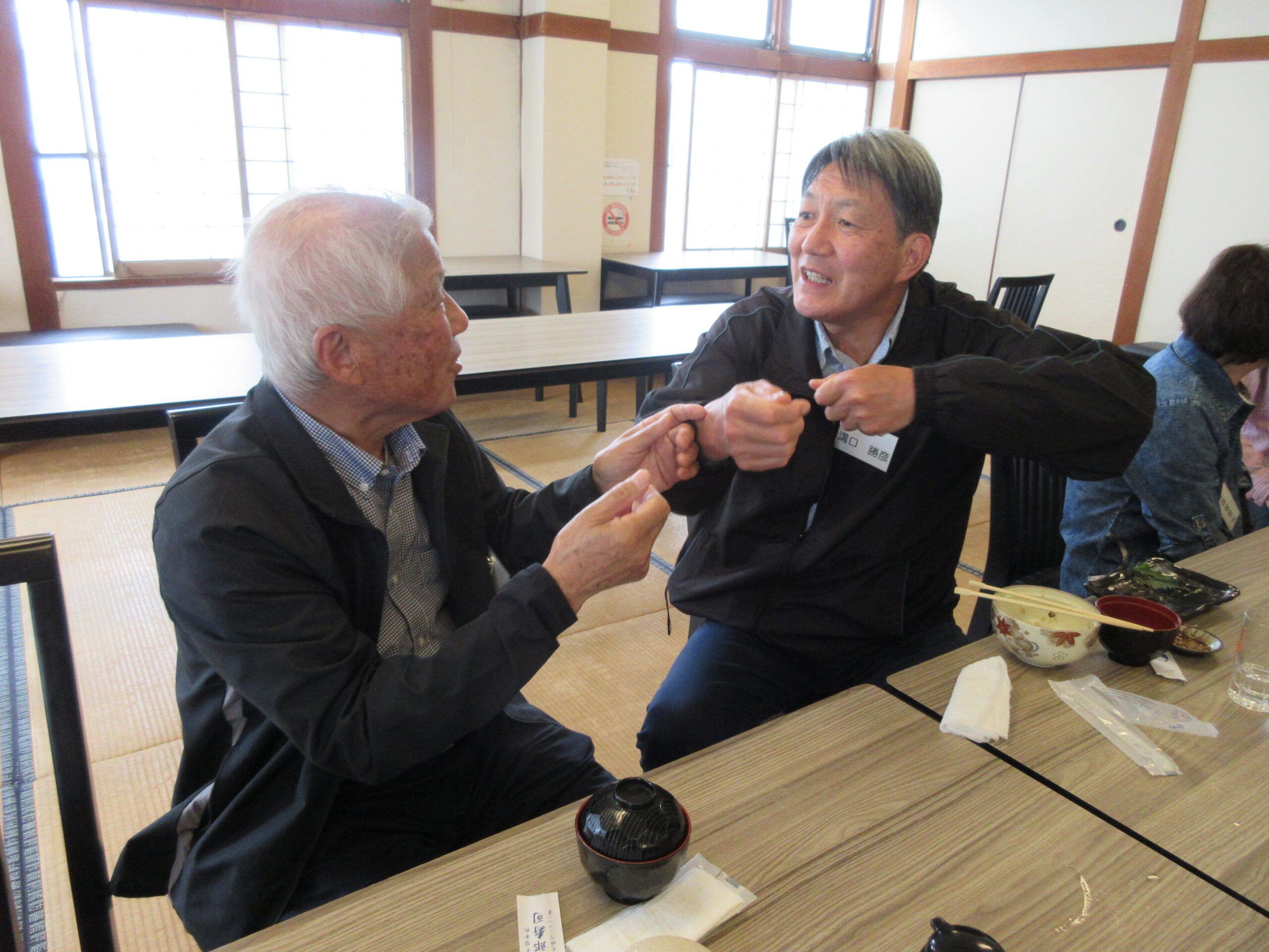 幹事の溝口さんも楽しそう