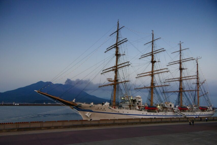 帆船日本丸がやってきた-5