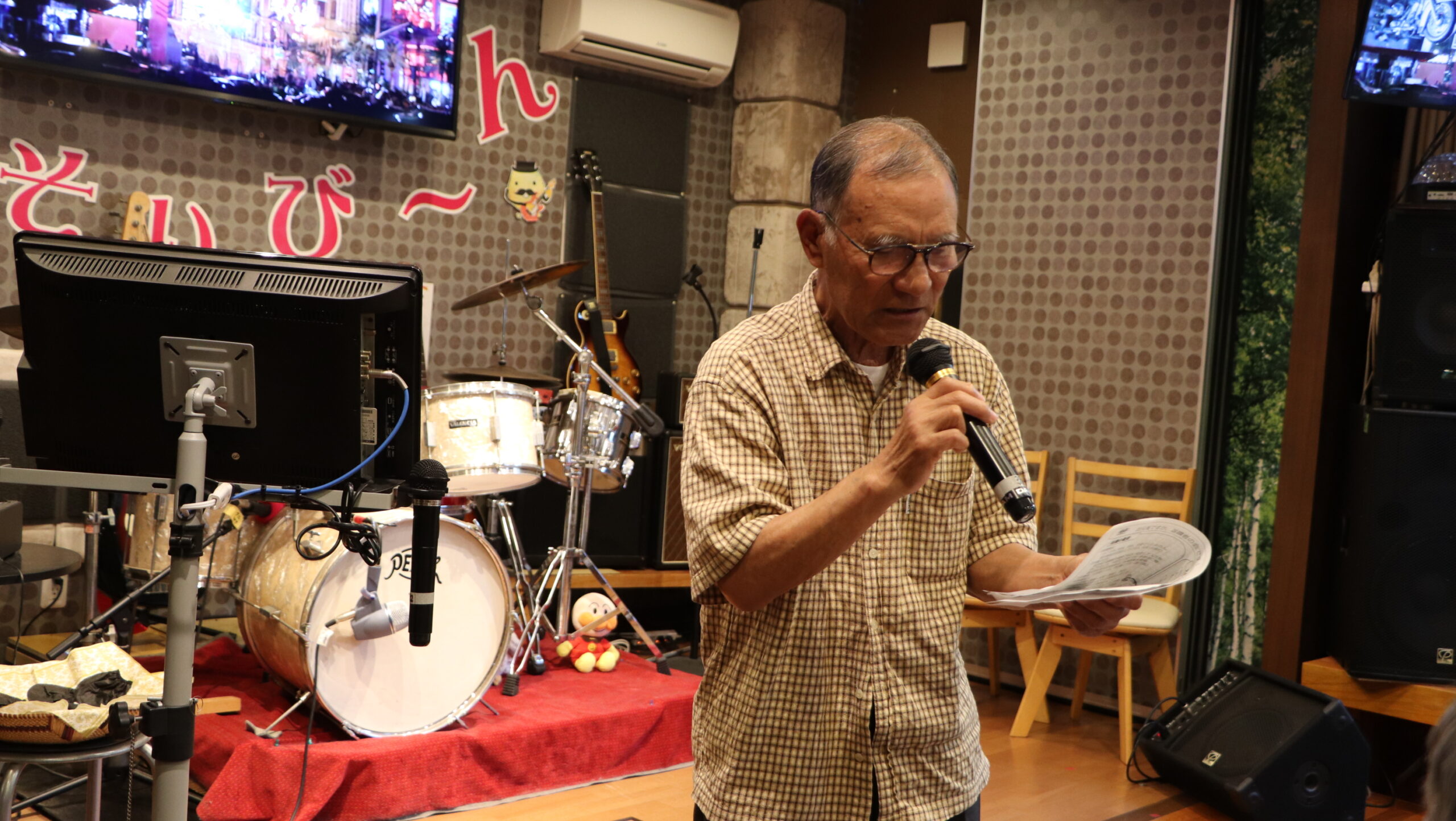 安藤義明さんアカペラで”串木野相撲甚句”