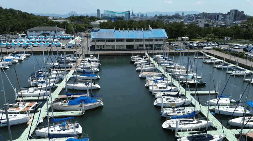福岡市小戸ヨットハーバー②