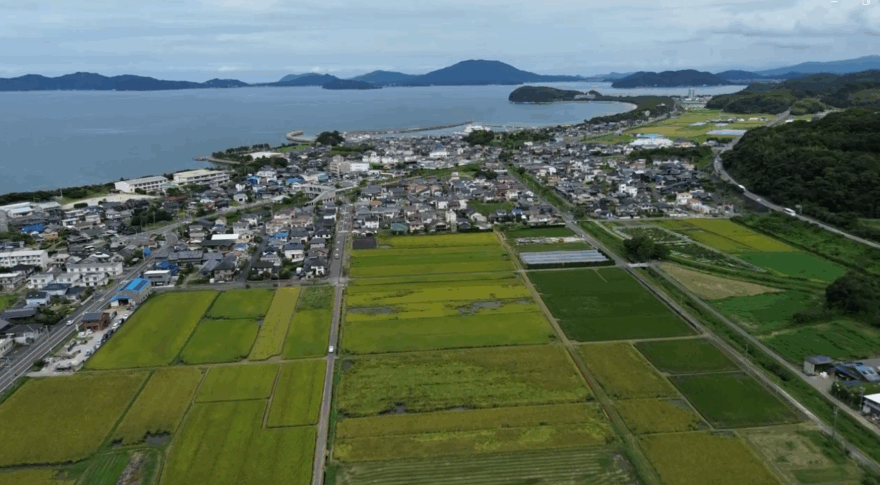 糸島市の田園風景