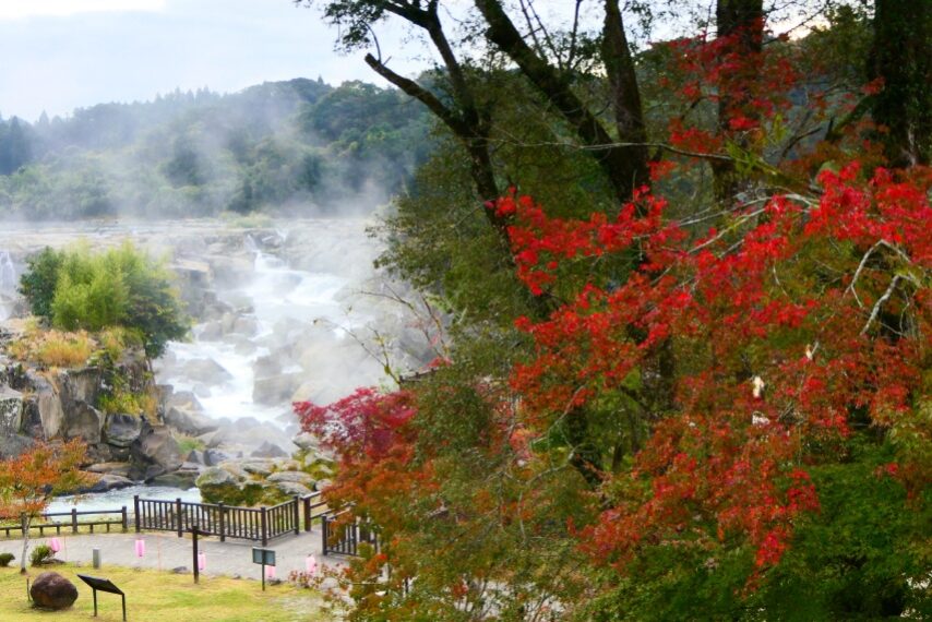 曾木の滝の紅葉