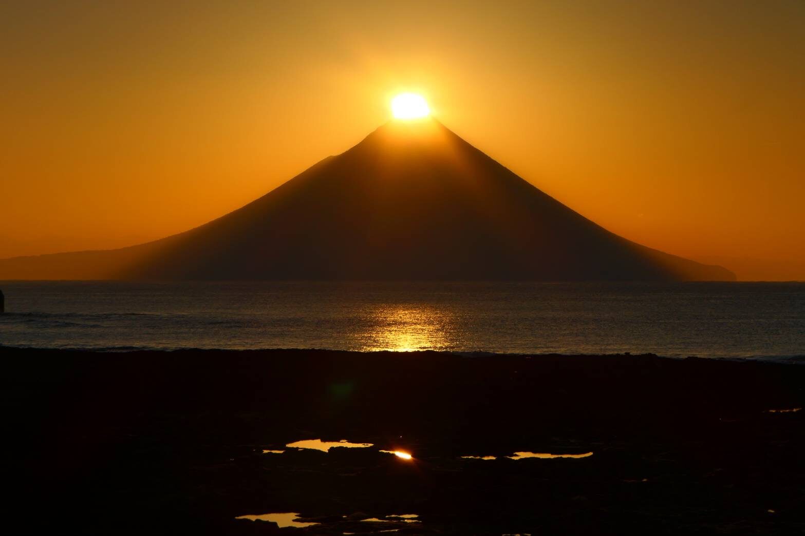 ダイヤモンド薩摩富士開聞岳