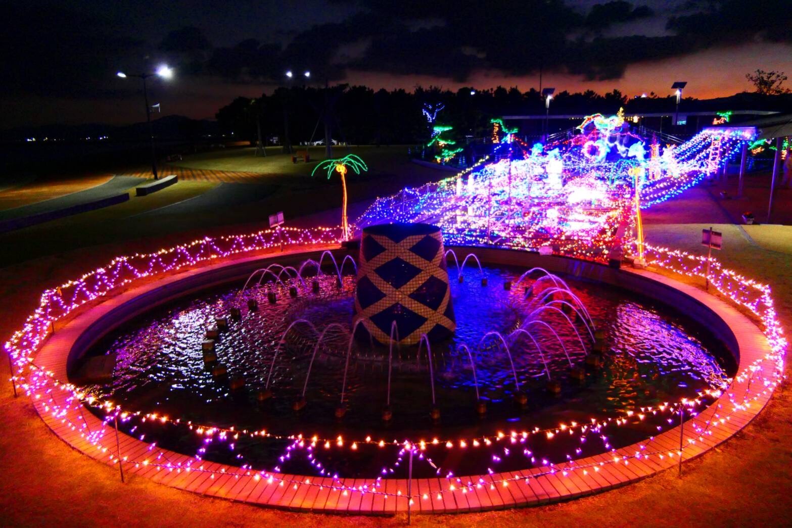 マリンポートかごしま　イルミネーション-4