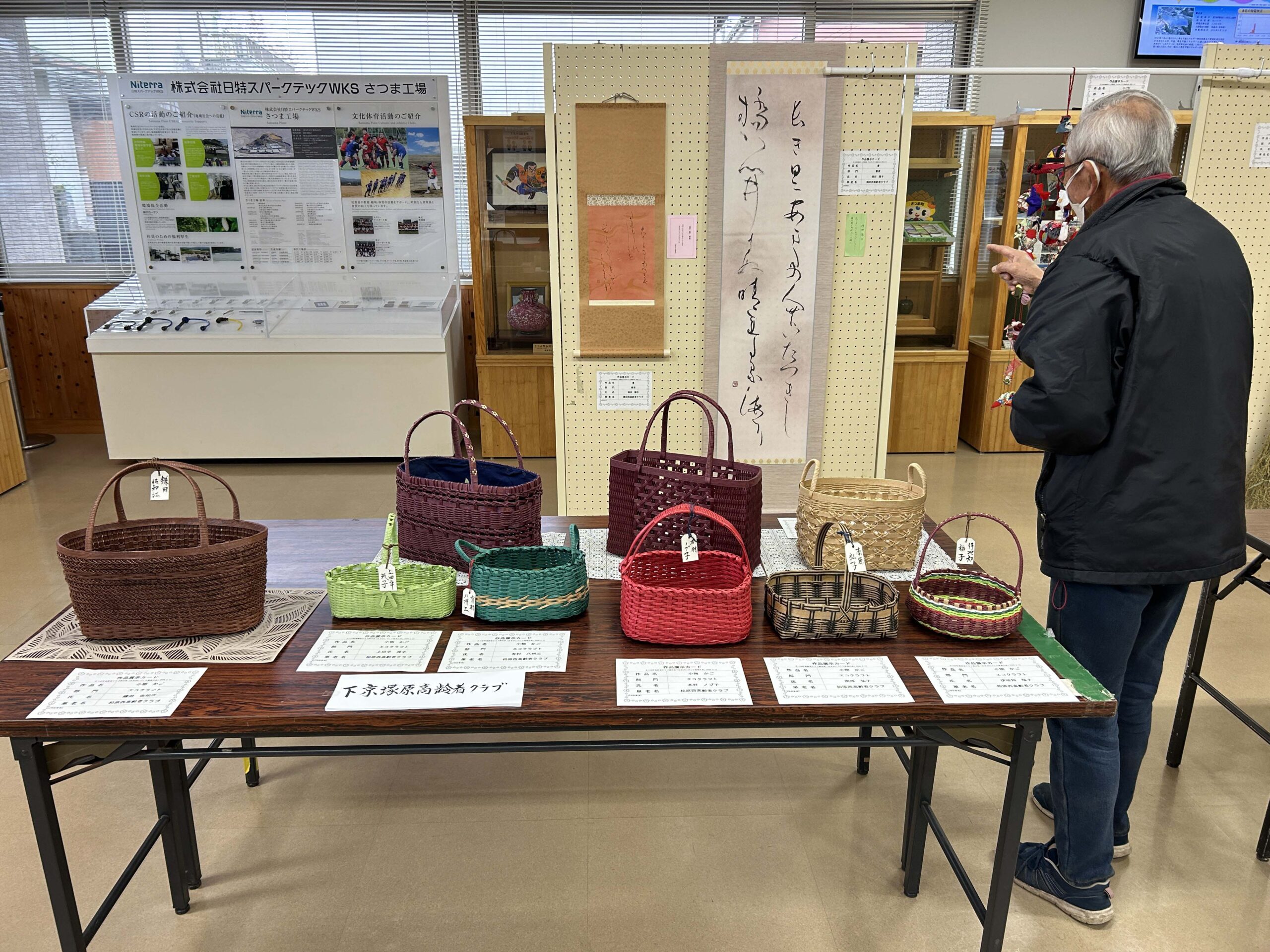 高齢者クラブ会員の手作り作品-1 (2)