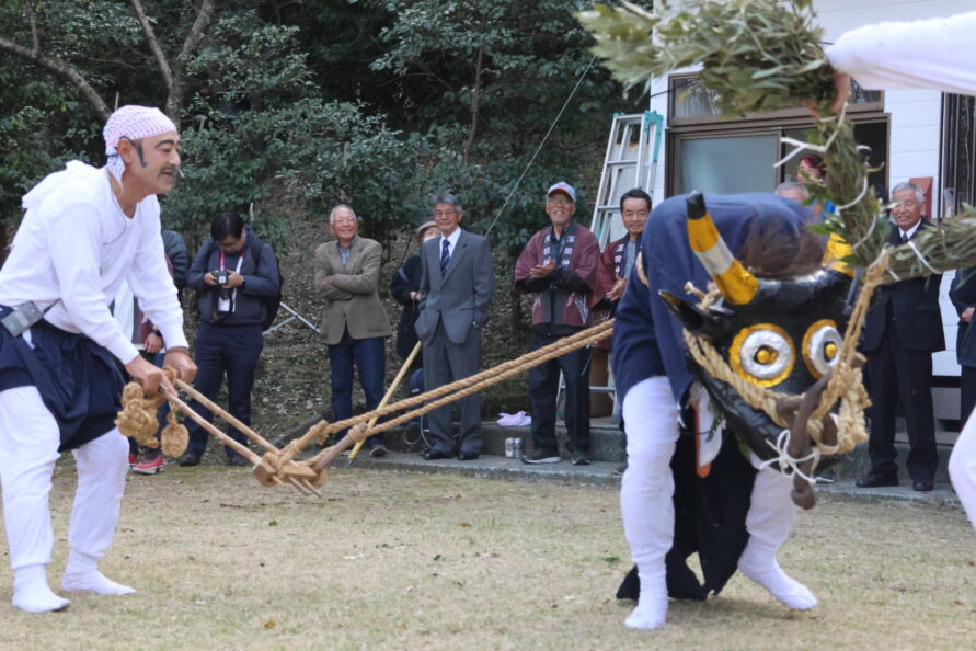 独り言を言いながら耕す